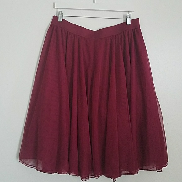 NWOT Torrid Mesh Midi Skirt Size 0X Plus - Picture 7 of 8